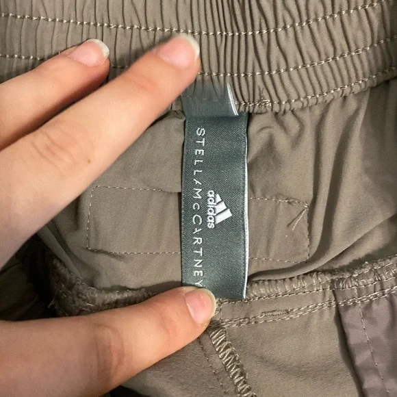 ADIDAS BY STELLA MCCARTNEY| Performance Nylon Track Pants in Simple Brown - Picture 10 of 10